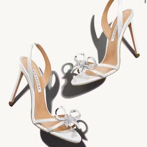 Aquazzura babe sandal 105 size 34